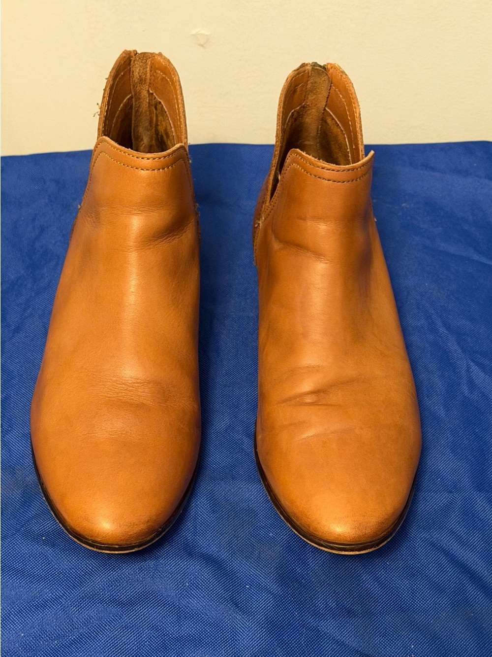 Kenneth Cole Reaction Women's 100% Tan Leather Ankle Booties